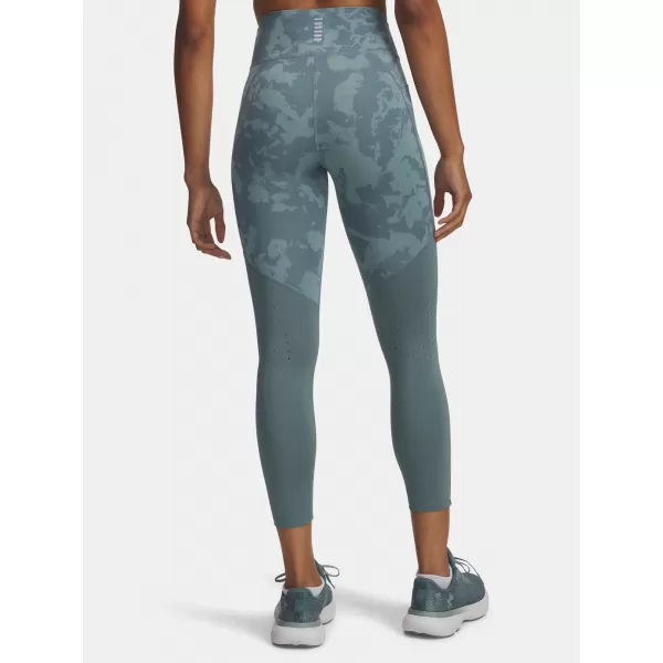  Dámske legíny UNDER ARMOUR UA LAUNCH ANKLE PRINT TIGHTS 1369772-587 MODRÁ 