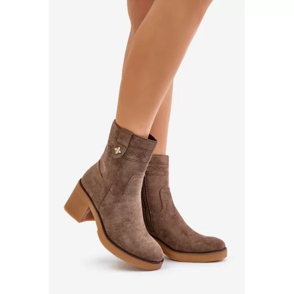  Dámske topánky BOTO VAILIA 33844 BROWN 
