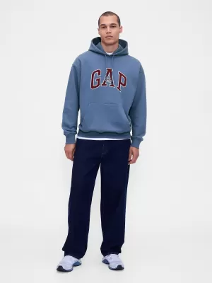 Pánska mikina GAP LOGO PULLOVER HOODIE 781237-01 CORNFLOWER