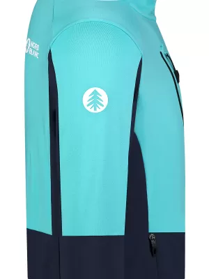 Pánska mikina powerfleece NORDBLANC GROAN NBWFM8282 SVETLO MODRÁ