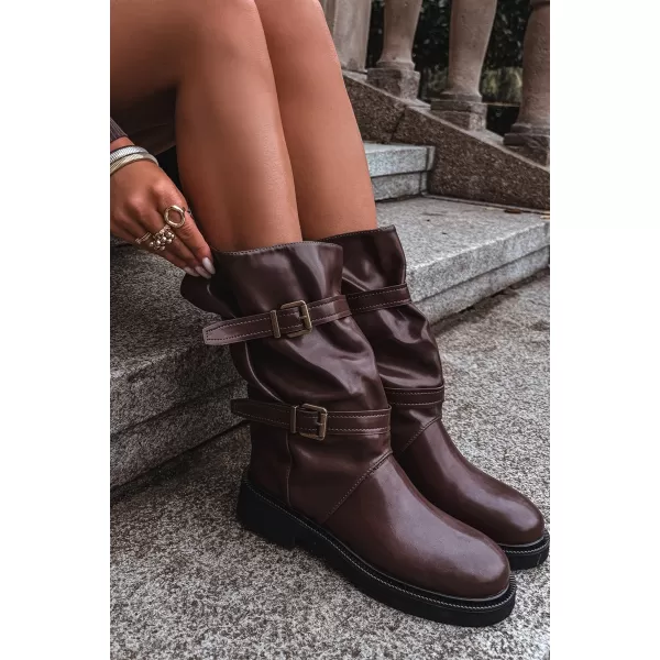  Dámske čižmy BOTO HALVESSA 39587 BROWN 
