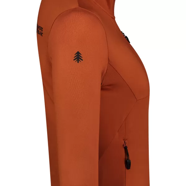  Dámska mikina powerfleece NORDBLANC SEDGE NBWFL8291 HNEDÁ 