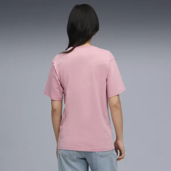  Dámske tričko PUMA ESS NO. 1 LOGO RELAXED TEE 684970-65 PRIPRAVENÁ RUŽOVÁ 
