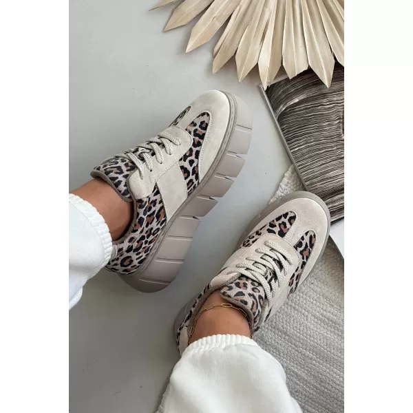  Dámske tenisky VINCEZA LEOPARDO BEIGE 