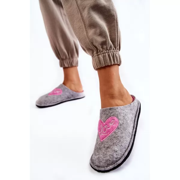  Dámske šľapky BIG STAR KK276020 GREY/PINK Big Star Shoes 