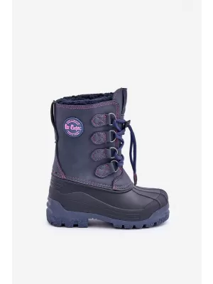 Detské snehule LEE COOPER LCJ-24-44-2843K NAVY