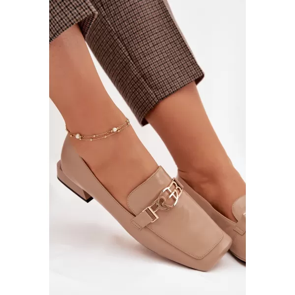  Dámske mokasíny D&A CR61-3125 BEIGE 