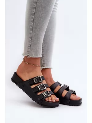 Dámske šľapky ZAXY JJ285058 BLACK
