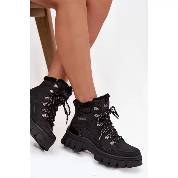  Dámske zimné topánky LEE COOPER LCJ-25-31-3911 BLACK 