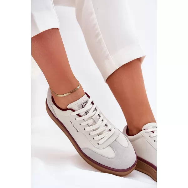  Dámske tenisky LOPEZ JUST DARE SS2D4008 WHITE / GREY Daniel Lopez Just Dare 