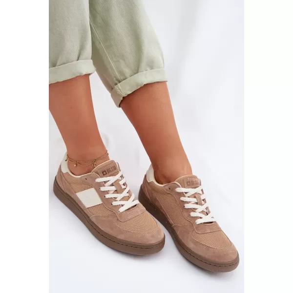  Dámske tenisky BIG STAR TT274177 BEIGE Big Star Shoes 