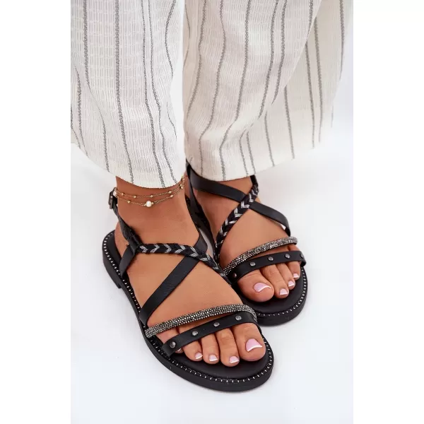  Dámske sandále VINCEZA 17379 BLACK 