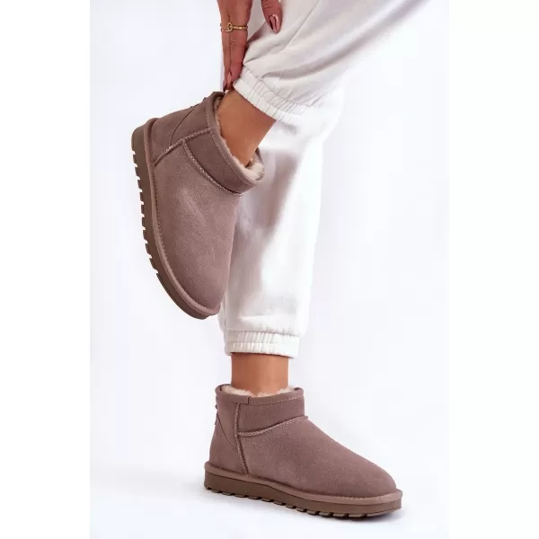  Dámske snehule BOTO SHELIE 22580 KHAKI 