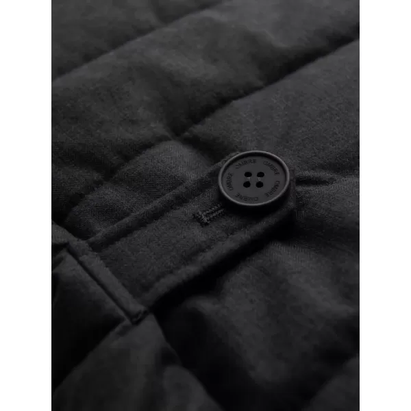  Pánska vesta OMBRE OM-JAVJ-0275 GRAPHITE MELANGE 