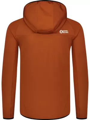 Pánska mikina powerfleece NORDBLANC CREEK NBWFM8280 HNEDÁ