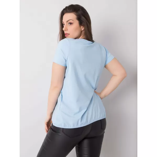  Dámske tričko BASIC FEEL GOOD RV-TS-6320.85P LIGHT BLUE 