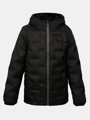 Chlapčenská bunda UNDER ARMOUR UA BONDED QUILT PUFFER JACKET UJFIM06F-001 MODRÁ
