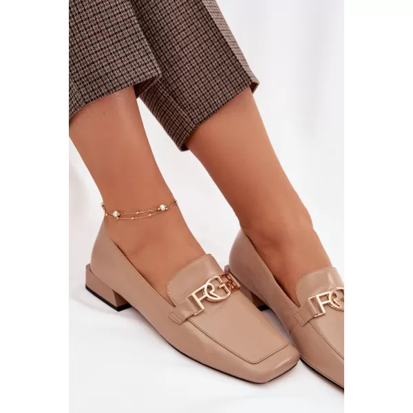  Dámske mokasíny D&A CR61-3125 BEIGE 