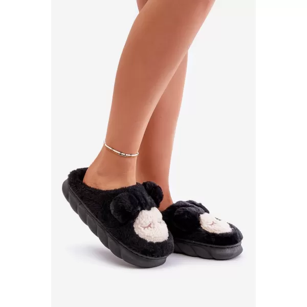  Dámske šľapky BOTO JOZELINETTA 34474 BLACK 