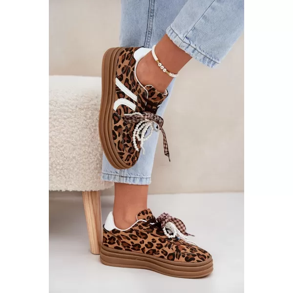  Dámske tenisky BOTO VINNESS 36212 LEOPARD 