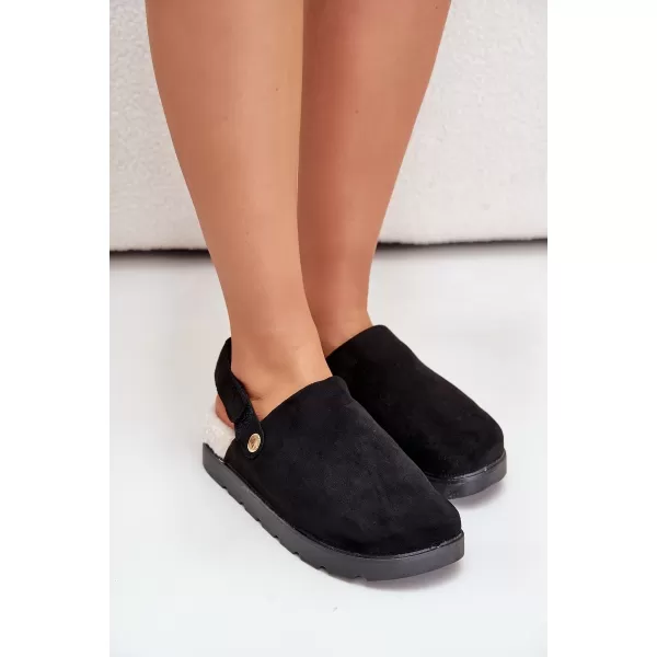  Dámske šľapky BOTO LINNEOLA 34719 BLACK 