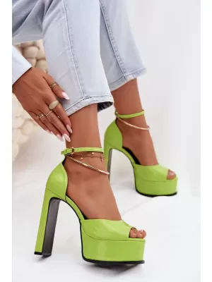 Dámske sandále BOTO HORVIA 41550 LIGHT GREEN