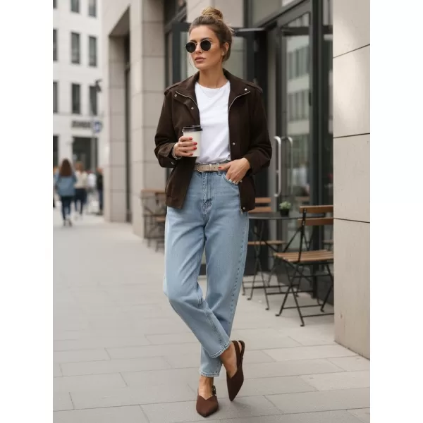  Dámska bunda DSTREET TY5571 HNEDÁ 