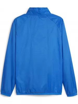 Pánska bunda PUMA TEAMGOAL ALL WEATHER JACKET 659038-02 E.BLUE LEMONADE/ E.MODRÁ LIMONÁDA/PUMA BIELA