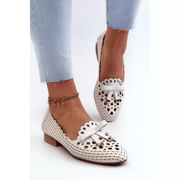  Dámske lodičky BOTO NESTAVIA 31464 WHITE 