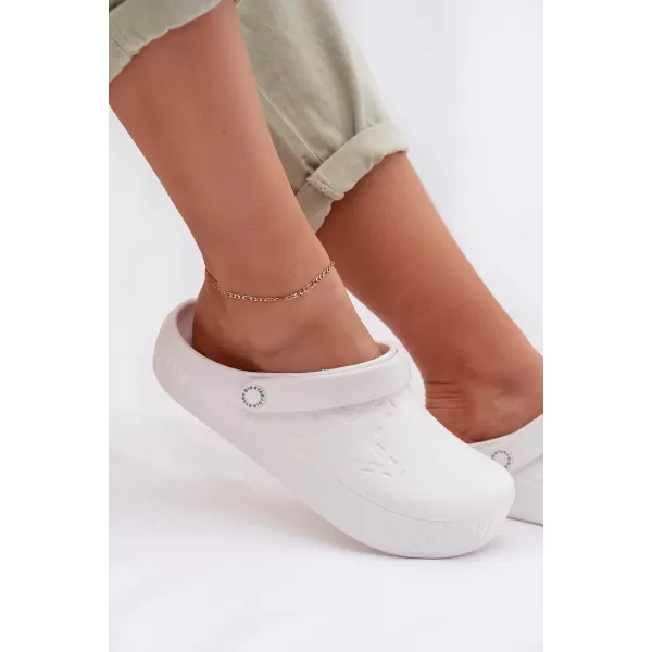  Dámske šľapky BIG STAR TT274A081 WHITE Big Star Shoes 