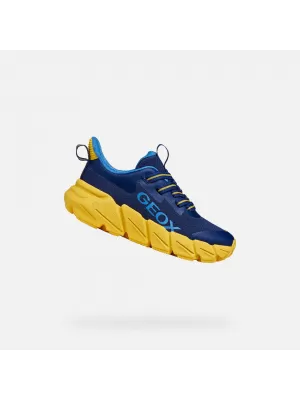 Chlapčenské tenisky GEOX FLEXYPER FAST J46N1A0149JC0657 TMAVO MODRÁ