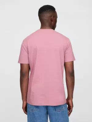 Pánske tričko GAP LOGO TEE 856659-41 WISPY MAUVE