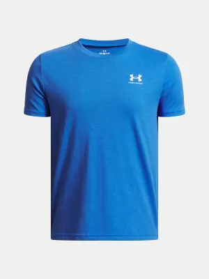 Chlapčenské tričko UNDER ARMOUR UA B SPORTSTYLE LC SS 1389962-402 MODRÁ