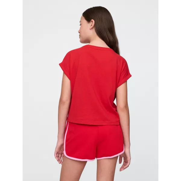  Detské tričko GAP LOGO TEE 780448-01 TOMATO SAUCE 