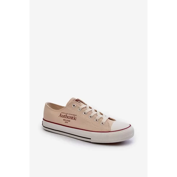  Pánske tenisky BIG STAR NN174058 BEIGE Big Star Shoes 