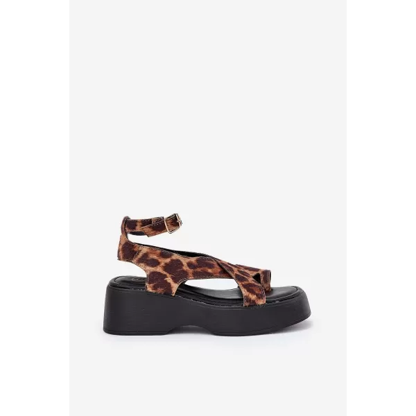  Dámske sandále BOTO TENZORUS 36260 LEOPARD 