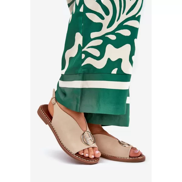  Dámske sandále BOTO ISELIRIA 35832 BEIGE 