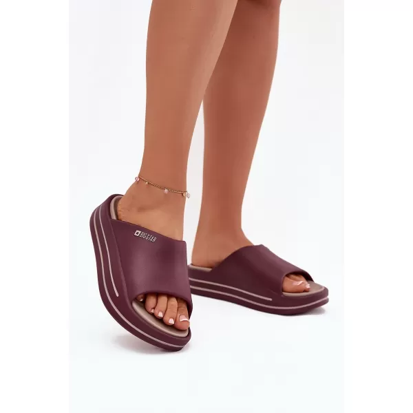  Dámske šľapky BIG STAR SS274425 RED Big Star Shoes 