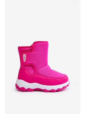 Detské snehule BIG STAR MM374121 PINK Big Star Shoes