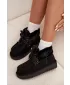 Dámske snehule D.FRANKLIN DFSH375006 BLACK