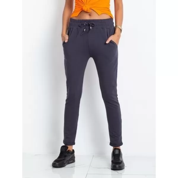  Dámske tepláky BASIC FEEL GOOD RV-DR-3698.05X GRAPHITE 