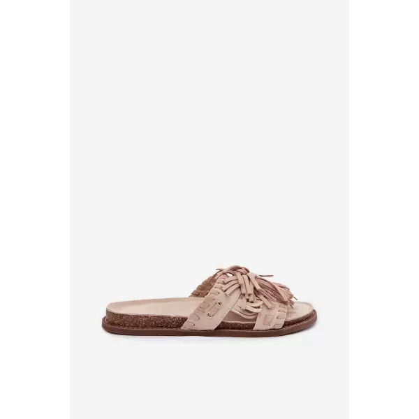  Dámske šľapky BOTO GLORINNA 41498 BEIGE 