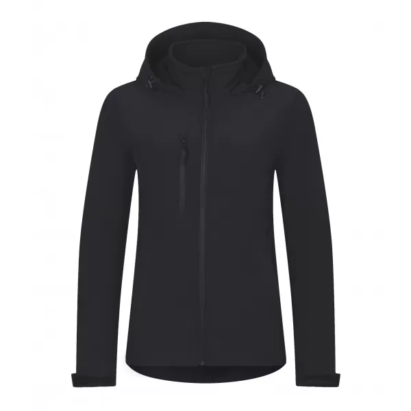  Dámska softshellová bunda ALTISPORT NoPrint NP/ALW945 EBONY GRAY 