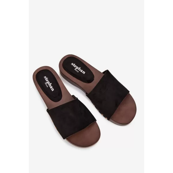  Dámske šľapky BOTO FERINNA 41221 BLACK 