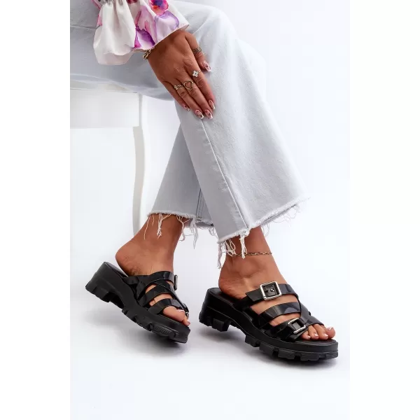  Dámske sandále ZAXY NN285043 BLACK 