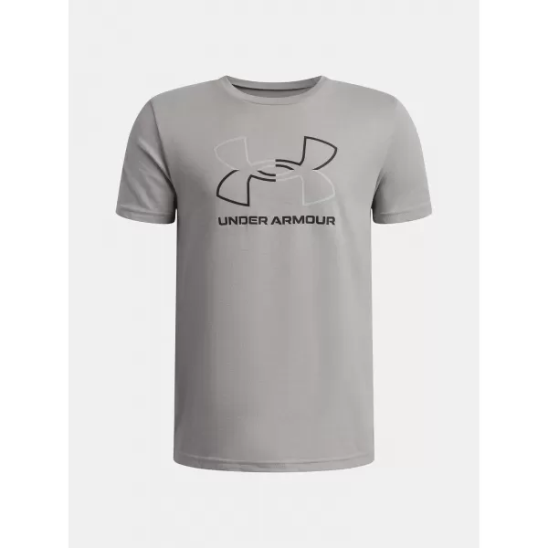  Chlapčenské tričko UNDER ARMOUR UA GL FOUNDATION SS 6005010-069 ŠEDÁ 