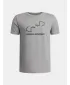 Chlapčenské tričko UNDER ARMOUR UA GL FOUNDATION SS 6005010-069 ŠEDÁ