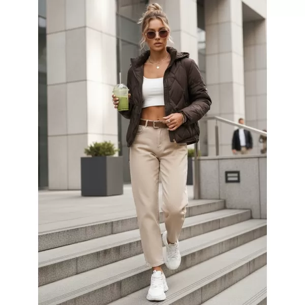  Dámska bunda DSTREET TY5670 HNEDÁ 