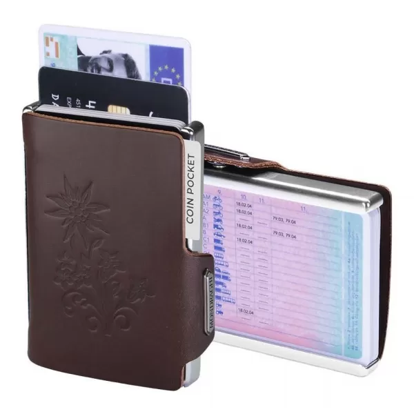  Peňaženka MONDRAGHI Silhouette Edelweiss BROWN 