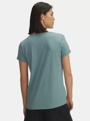 Dámske tričko UNDER ARMOUR UA LOGO SS 1356305-323 ZELENÁ